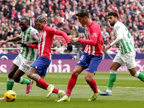 El Betis rema pero se ahoga en la orilla ante el Atlético