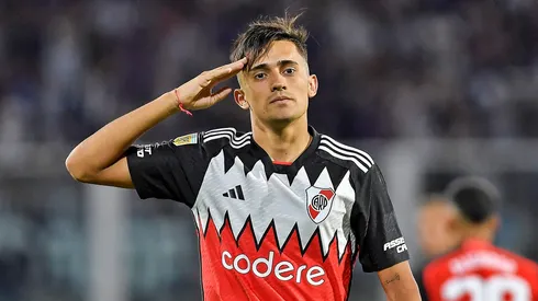 Pablo Solari anotó su tercer gol en línea en River Plate.