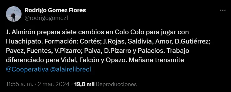 Captura Twitter.