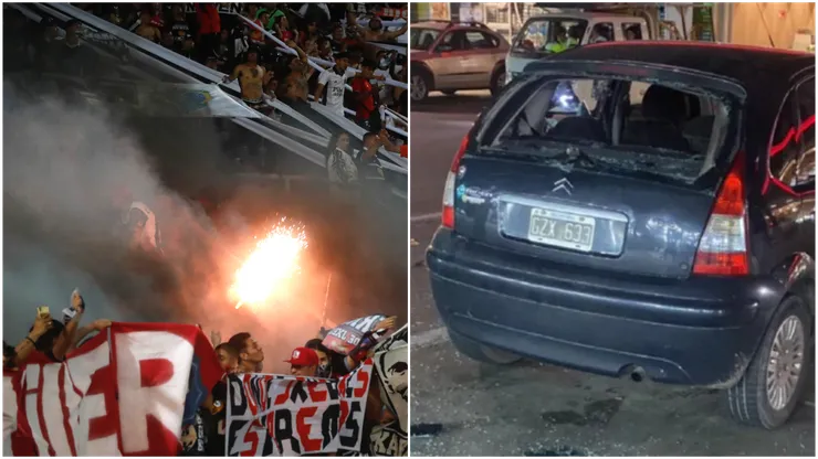 La hinchada de Colo Colo no tuvo el mejor de los comportamientos en su visita a Mendoza, ni en la vuelta.