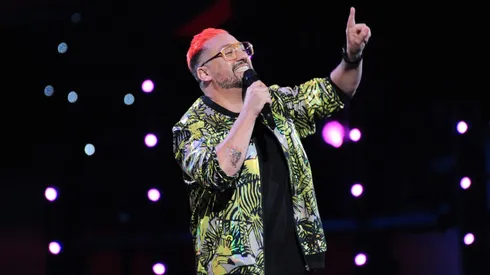 Alex Ortiz fue el último comediante en subirse al escenario de la Quinta.