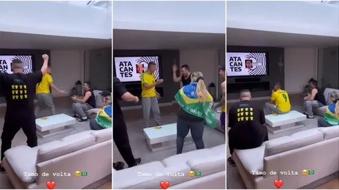 Richarlison de vuelta en Brasil.