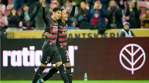 Darío Osorio anotó el gol de la tranquilidad para el Midtjylland.