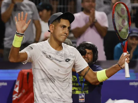 Insólito: teléfono de Tabilo interrumpe partido del Chile Open