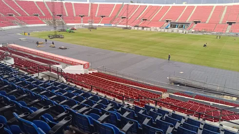 Redgol tuvo acceso a fotografías del Estadio Nacional.