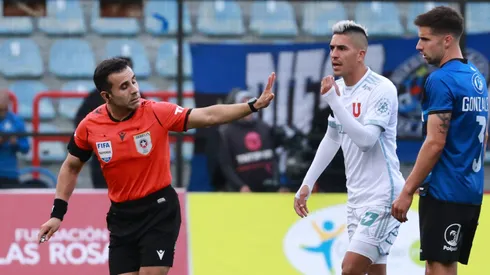Maza protagonizó la polémica de la fecha con la mano no cobrada a Díaz
