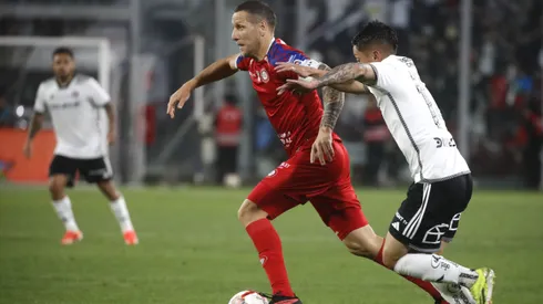 Aued quedó muy molesto después del segundo gol de Colo Colo