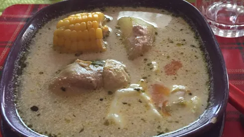 Receta de cazuela nogada.