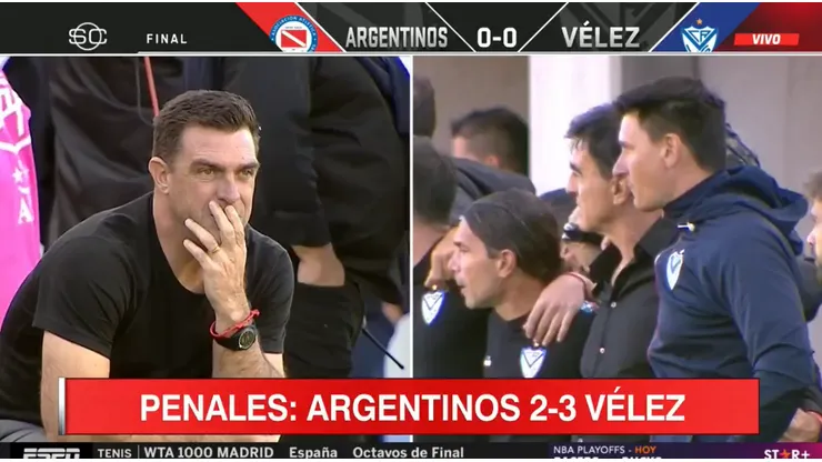 El Vélez de Quinteros venció vía penales al Argentinos de Guede.