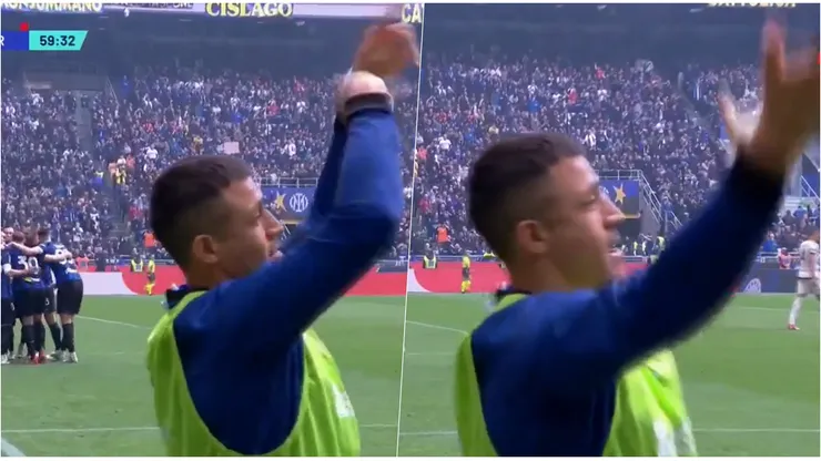Alexis terminó jugando 27 minutos ante Torino.