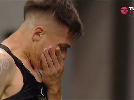 El llanto desconsolado de Insaurralde tras la derrota de Cobreloa