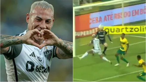 Eduardo Vargas anotó su primer gol del 2024 con Atlético Mineiro.