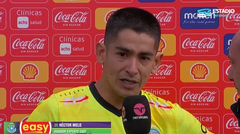 Melo fue la figura de Juan Fernández y se emocionó en el final