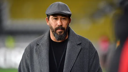 A lo Peaky Blinders vistió Pablo Vitamina Sánchez.