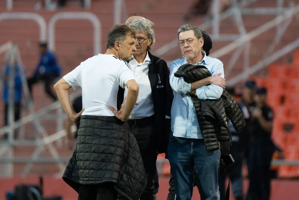 Aníbal Mosa le dio un respaldo total a Daniel Morón. (Foto: Guille Salazar).