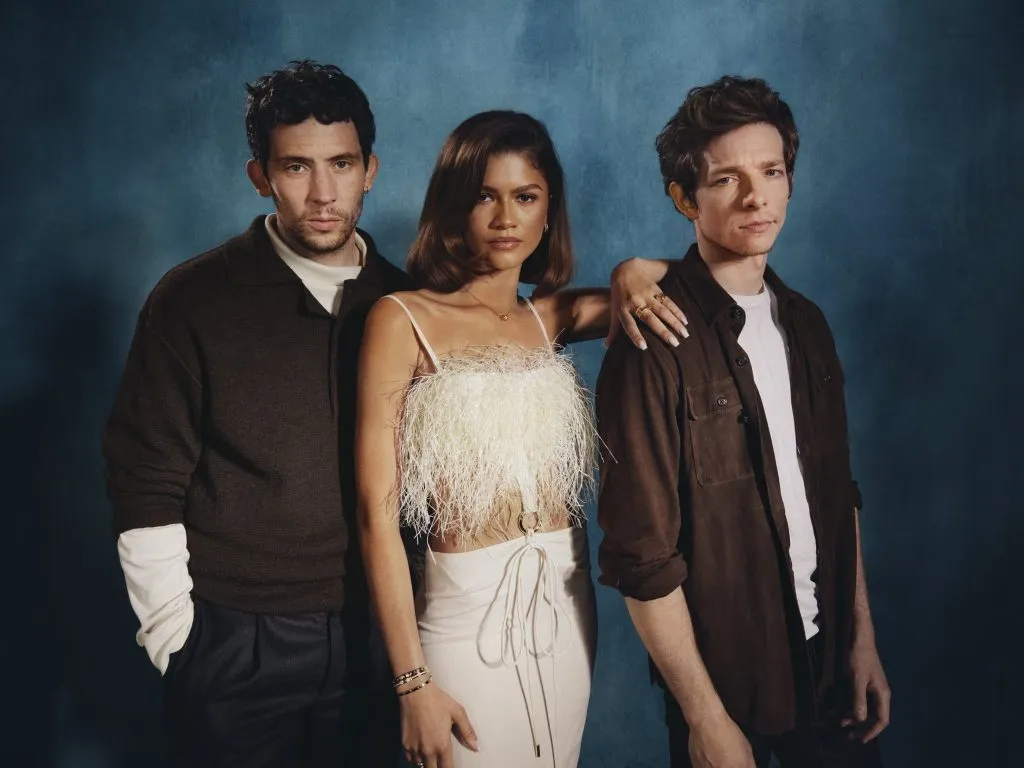 De izquierda a derecha: Josh O’Connor, Zendaya y Mike Faist. Foto: Challengers Movie
