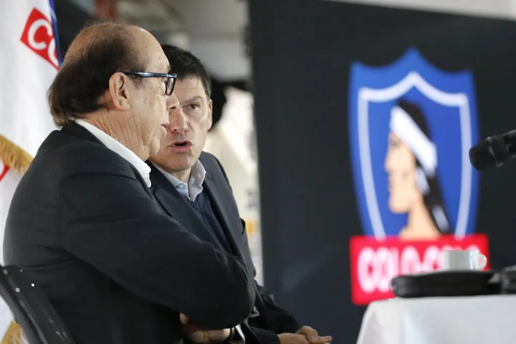 Stöhwing en la junta de accionistas. Foto:  Dragomir Yankovic/Photosport