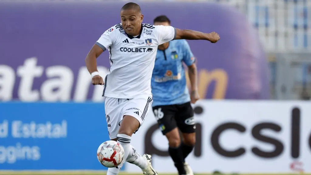 Benegas apenas lleva seis goles en Colo Colo en su casi año y medio de estancia en el Cacique. | Foto: Photosport