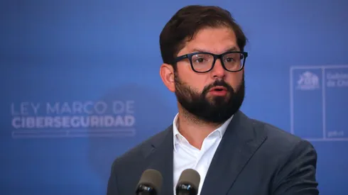 Presidente Gabriel Boric El Presidente Gabriel Boric, junto a las ministras y ministros del Interior, Relaciones Exteriores, Defensa, Hacienda, Secretaría General de la Presidencia, Justicia, Transportes, Energía y Ciencia, participan de la promulgación de la Ley Marco de Ciberseguridad y la entrega de la Política Nacional de Ciberseguridad. Javier Salvo/Aton Chile