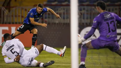 Cris Martínez no pudo marcar en Huachipato.