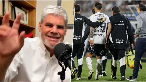 Guarello saltón con las lesiones de Colo Colo.