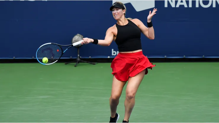Alexa Guarachi, la mejor doblista en la historia del tenis chileno.