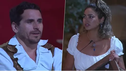 Pangal se enojó con Camila por ser tratado de falso en Ganar o Servir