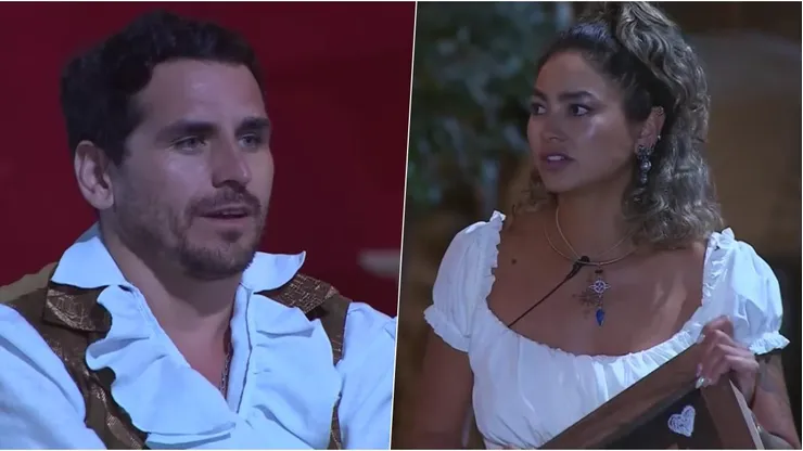 Pangal se enojó con Camila por ser tratado de falso en Ganar o Servir