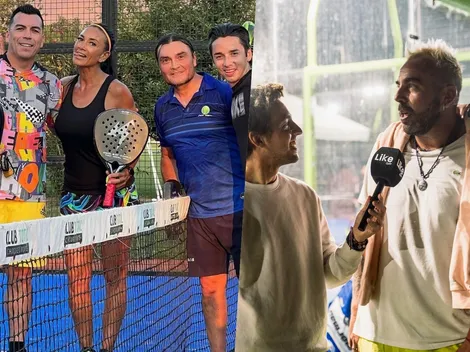 Kaminski reaparece en público junto a Paredes en torneo de pádel