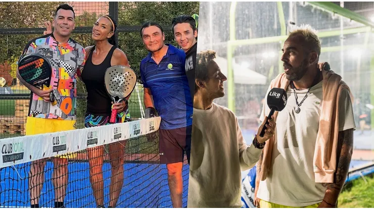 Paredes, Pamela Díaz y Kaminski jugarán en un torneo de pádel