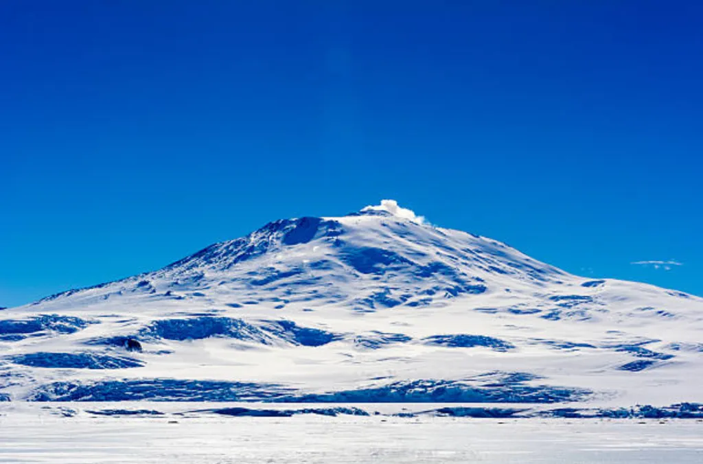 Volcán Erebus (Getty Images)