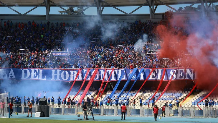 La U fue a por última vez a Concepción en un amistoso contra Huachipato.
