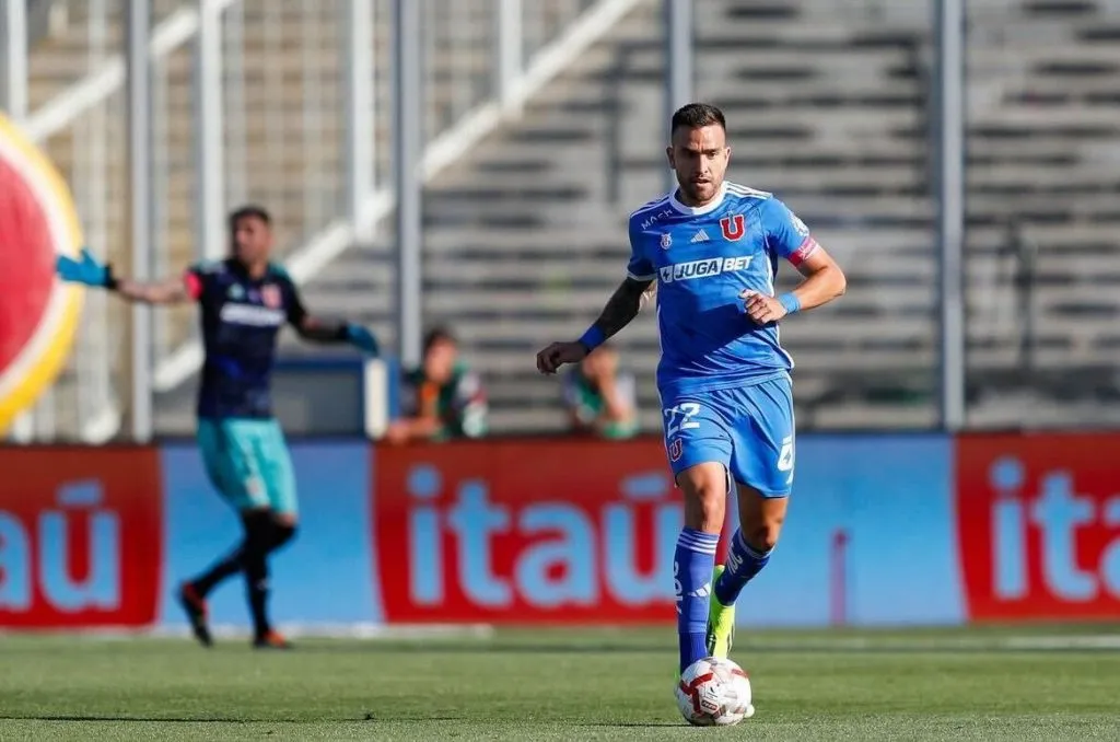 Zaldivia firmó contrato hasta 2026 con Universidad de Chile. Foto: U. de Chile.