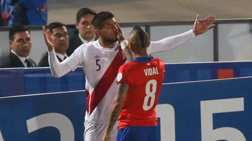 Vidal y Zambrano tienen un historial desde la Copa América 2015