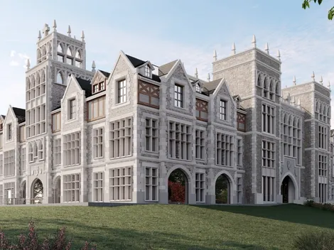 Crean campus similar a la escuela de magia de Harry Potter