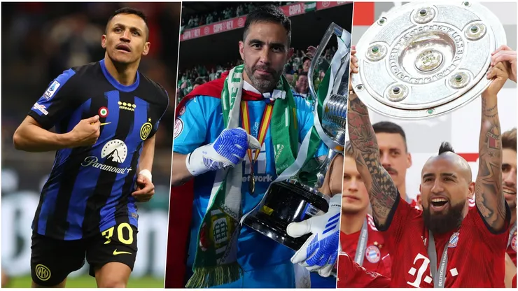 Alexis, Bravo y Vidal: el Top 3 de los chilenos más campeones en la historia.