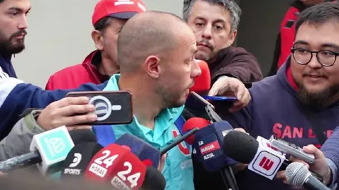 Marcelo Díaz respondió a una pregunta que le pareció poco adecuada