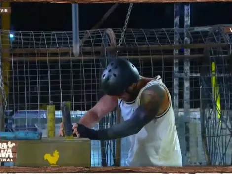 La reacción de Luis Mateucci en la final de Tierra Brava