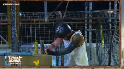 La reacción de Luis Mateucci en la final de Tierra Brava