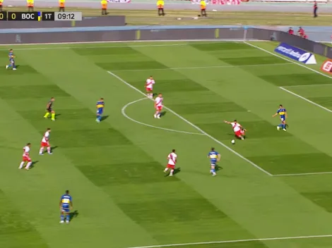 Paulo Díaz clave en golazo de River Plate ante Boca