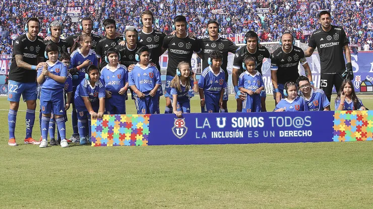 Formación confirmada de la U ante Palestino.
