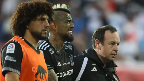 Arturo Vidal terminó verde.