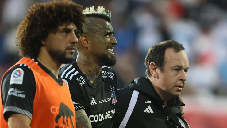 Arturo Vidal terminó verde.