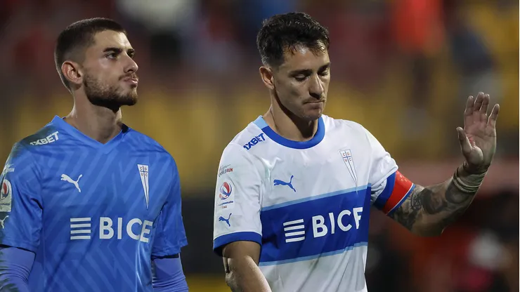 La tristeza de Zampedri al perder contra Colo Colo