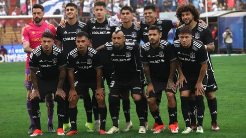La formación titular de Colo Colo ante la UC.