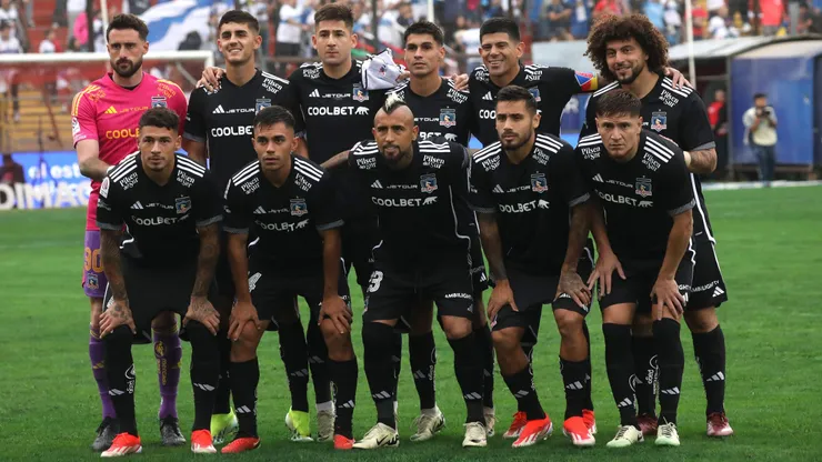 La formación titular de Colo Colo ante la UC.