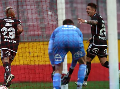 El golazo de Vidal para darle la ventaja a Colo Colo sobre la UC