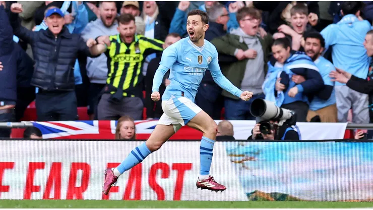 Bernardo Silva se tomó una especial revancha en el City.