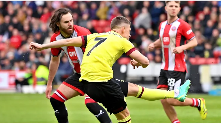 Ben fue titular en esta dura caída del Sheffield United.