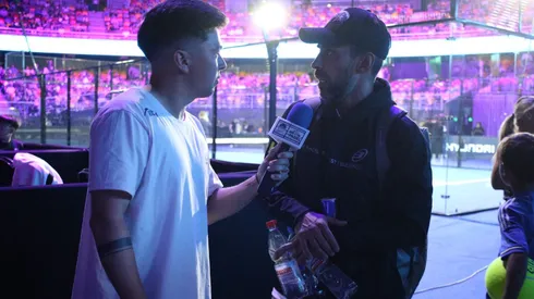 El "Weón del Padel" con el Mago Valdivia